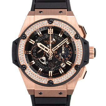 ウブロ スーパーコピー HUBLOT キングパワー 701.OX.0180.RX.1104 ウニコ キングゴールド クロノグラフETA7750搭載